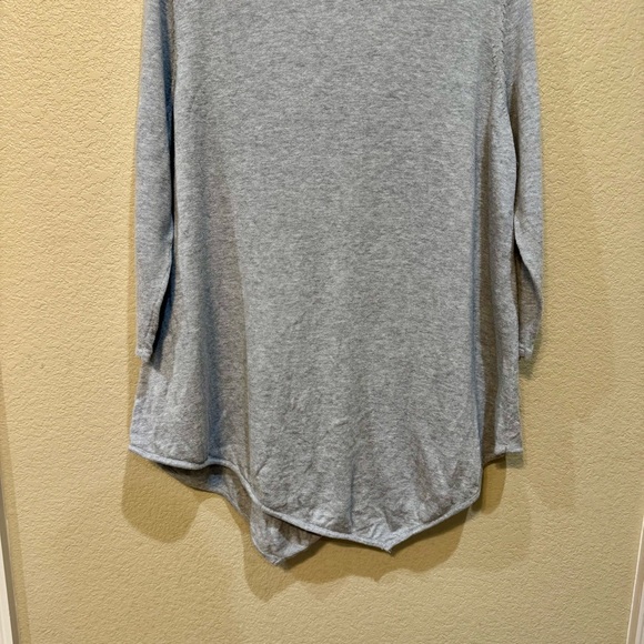 Grace Elements Gray Beaded Sweater Size Large - Picture 5 of 6